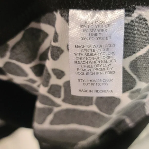 Enfocus - Womens animal print dress 14W. - Picture 4 of 4